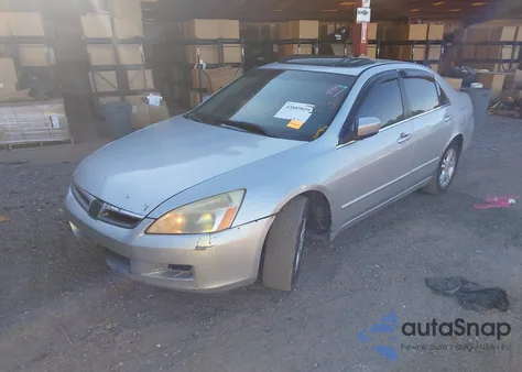 2006 Honda Accord 2.4 Ex из США, поврежденный, VIN 1HGCM56766A153425